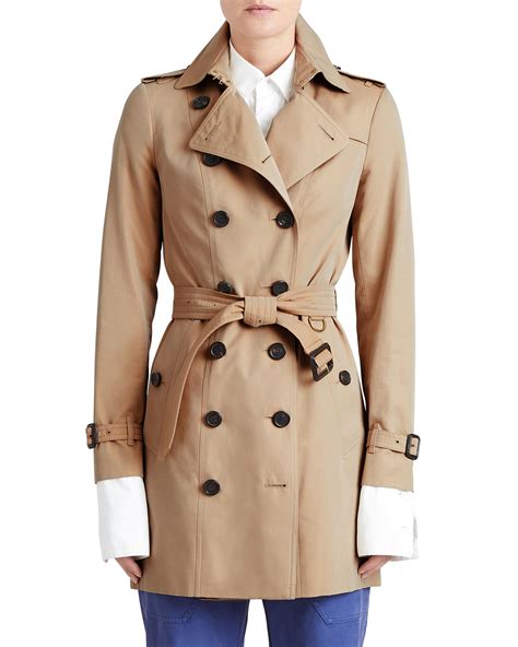 burberry sandringham mid length on short people|sandringham trench coat review.